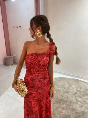 Abito rosso Rubiño