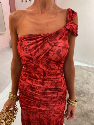 Abito rosso Rubiño