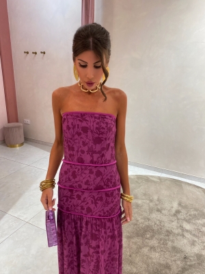 Broceño Bougainvillea Dress