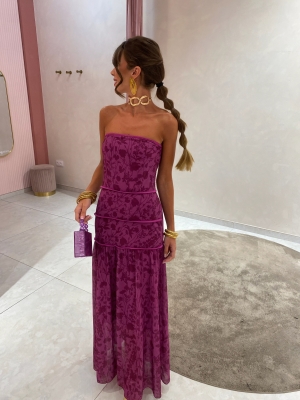 Broceño Bougainvillea Dress