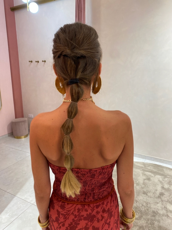 Vestido Broceño Rojizo