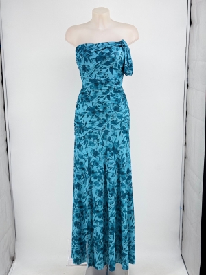 Vestido azul Rubiño