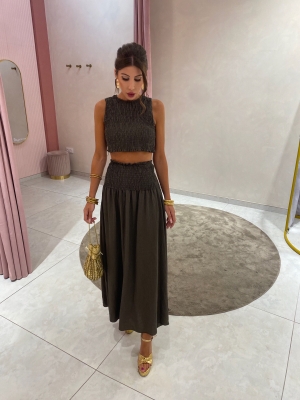 Gandinga Greenish Brown Set