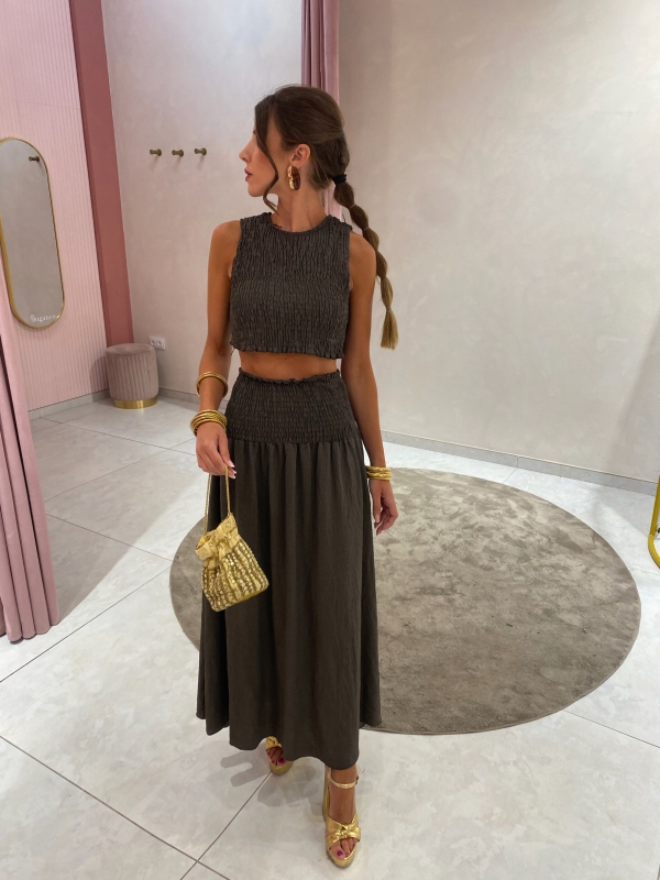 Conjunto Gandinga Marrón Verdoso