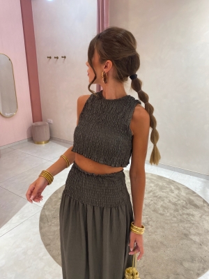 Conjunto Gandinga Marrón Verdoso