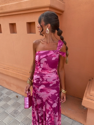 Vestido Amancia Rosa