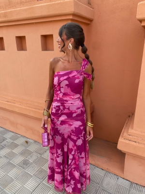 Vestido Amancia Rosa