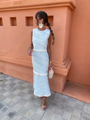 Conjunto Cloe Celeste Clarito