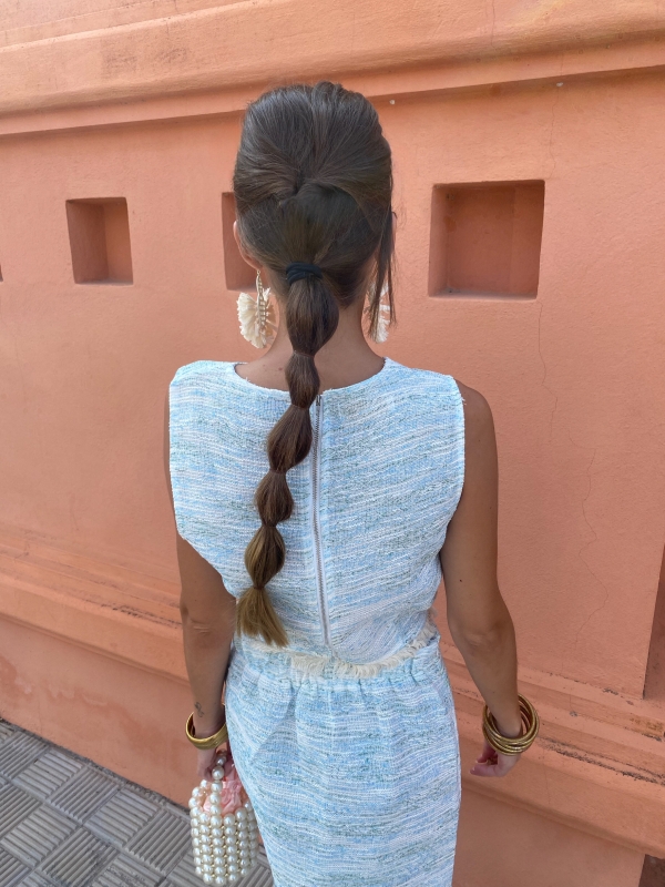 Conjunto Cloe Celeste Clarito