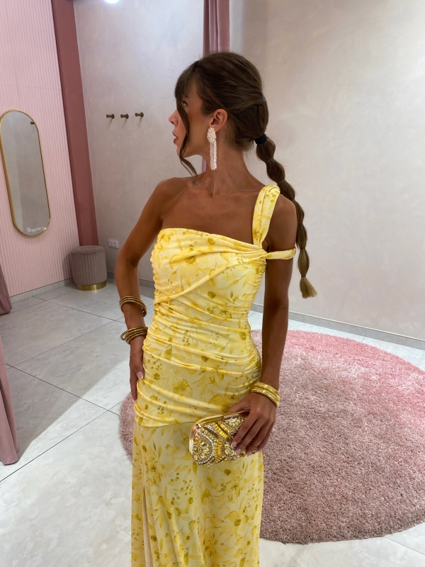 Vestido amarelo Rubiño