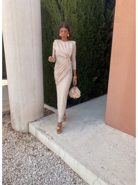 Robe beige Alfalfa 2