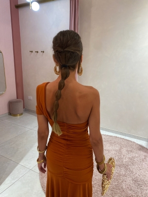 Vestido Rubiño Liso Caldera