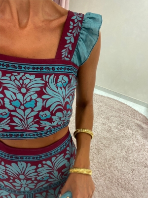 Adriana Turquoise Set