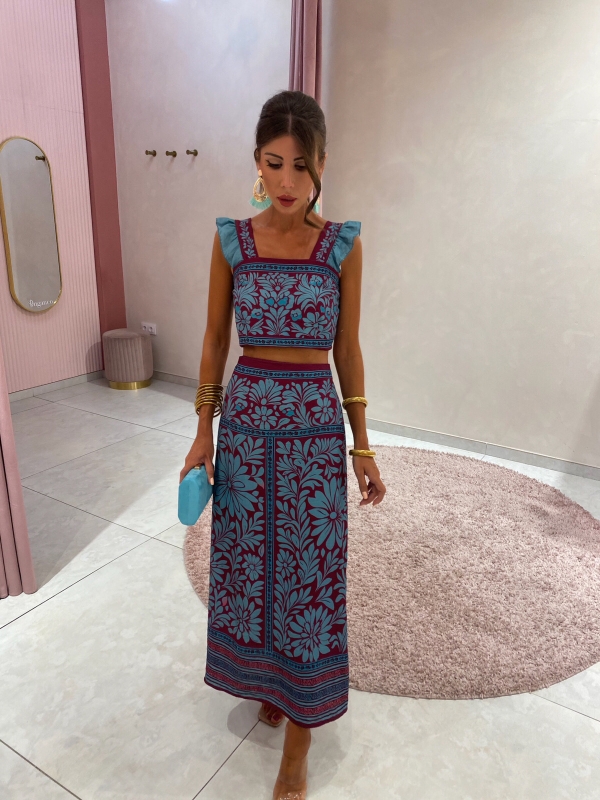 Ensemble Adriana Turquoise