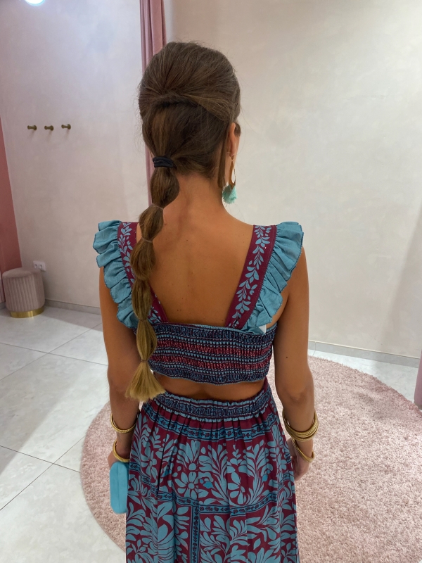 Adriana Turquoise Set