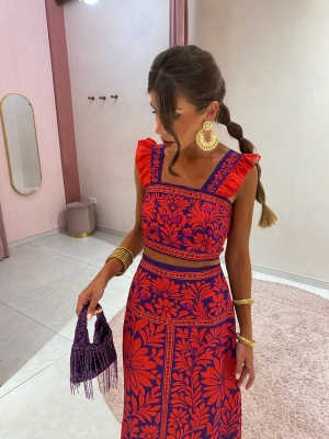 Ensemble Adriana Rojizo