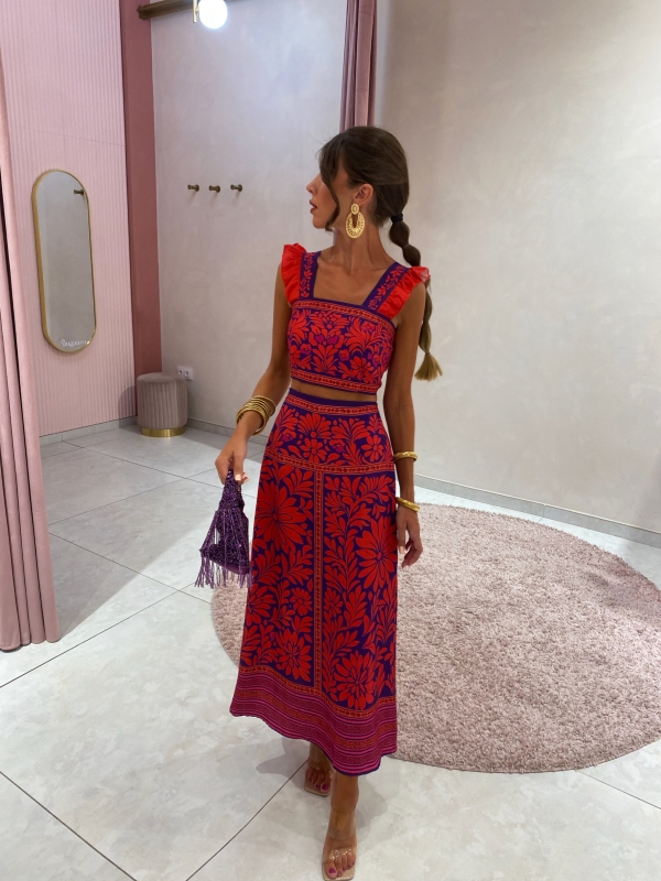 Ensemble Adriana Rojizo