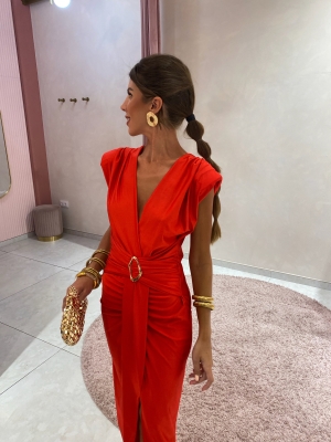 Robe Selena Rouge