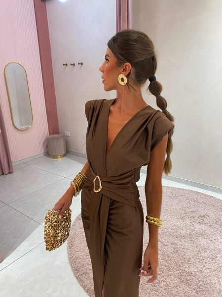 Abito Selena Brown 2