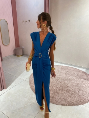 Vestido Selena Petróleo