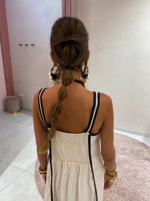 Vargas Cream/Black Dress