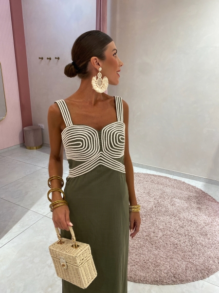 Vestido verde etíope 2