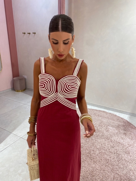 Vestido etíope Garnet