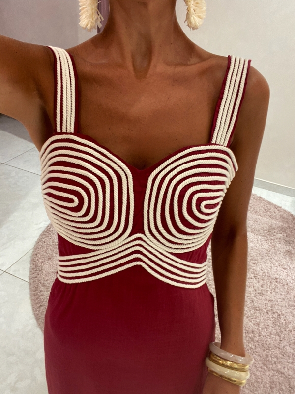 Vestido etíope Garnet