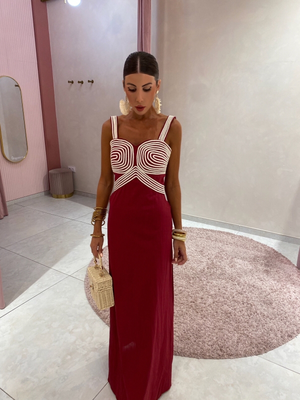 Vestido etíope Garnet