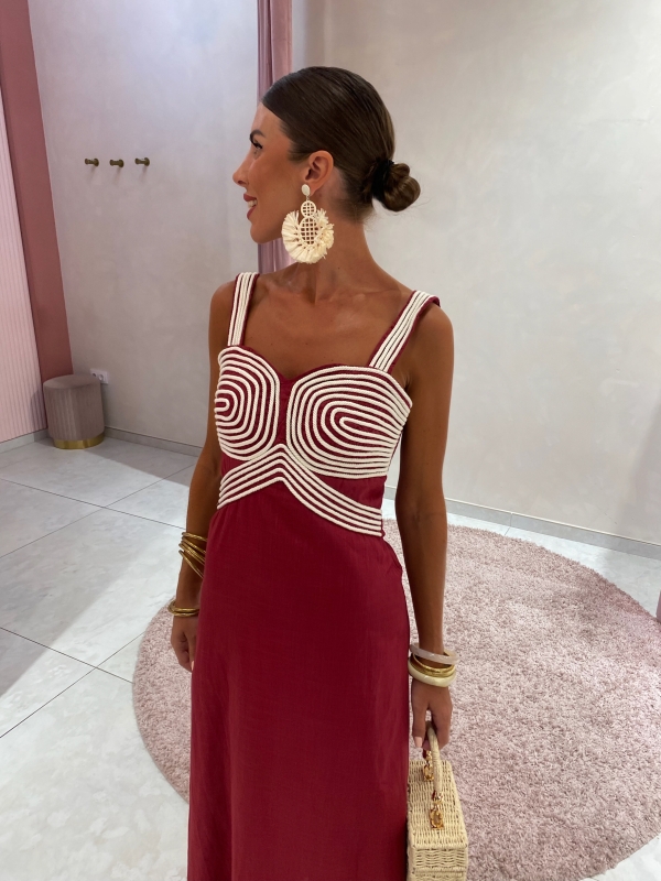 Vestido etíope Garnet