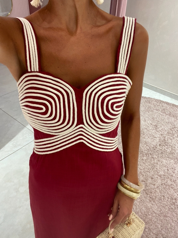 Vestido etíope Garnet