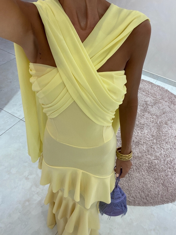 Vestido Promessa Amarelo