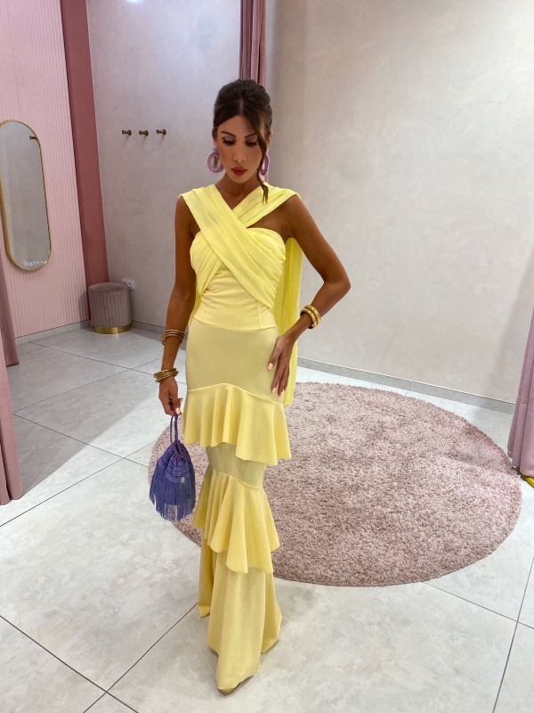 Vestido Promessa Amarelo