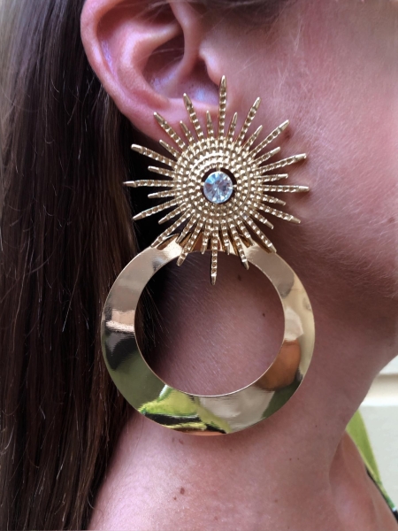 Boucles d'oreilles étoile