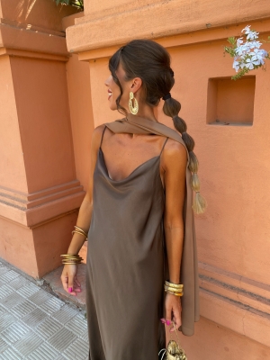 Ferreira Smooth Taupe Dress