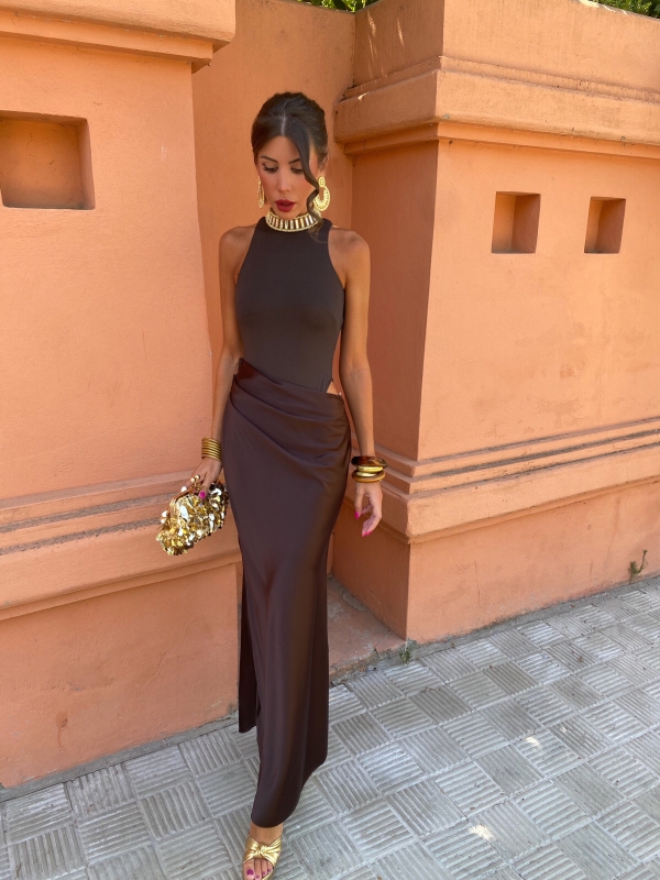 Robe Rahinna Brown
