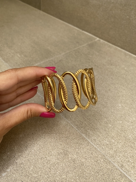 Bracelet ovale mixte