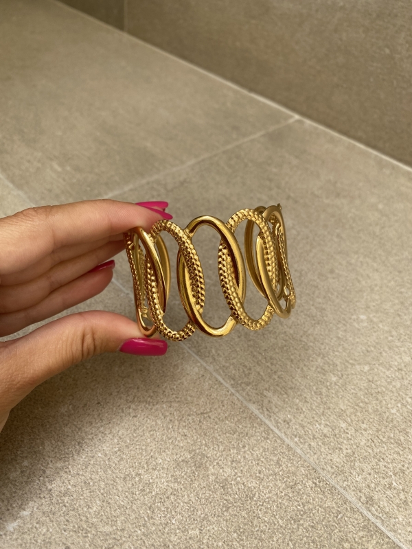 Mixed Oval Bracelet