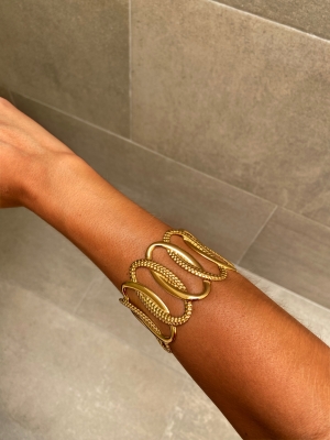 Bracelet ovale mixte