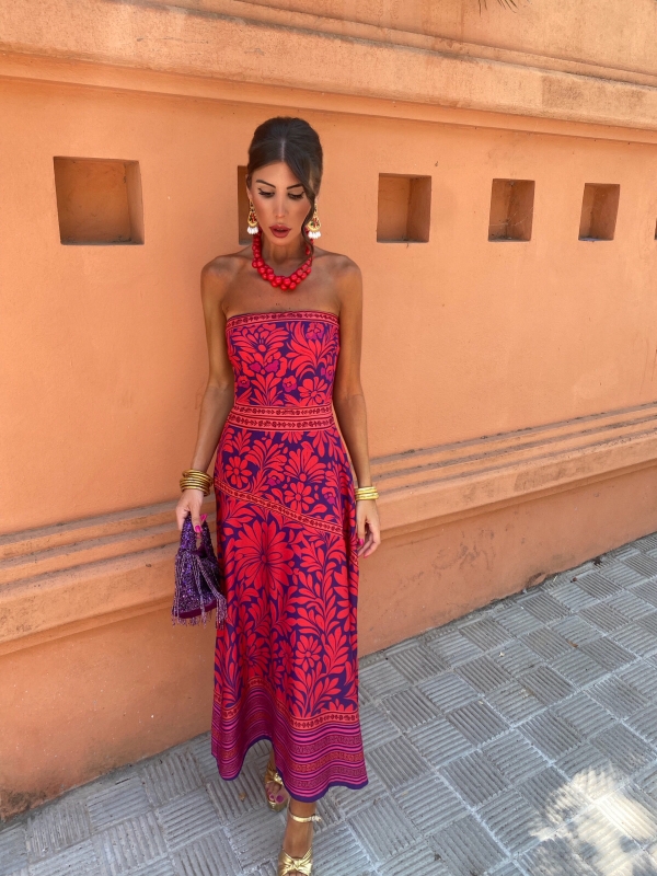 Adriana Reddish Dress