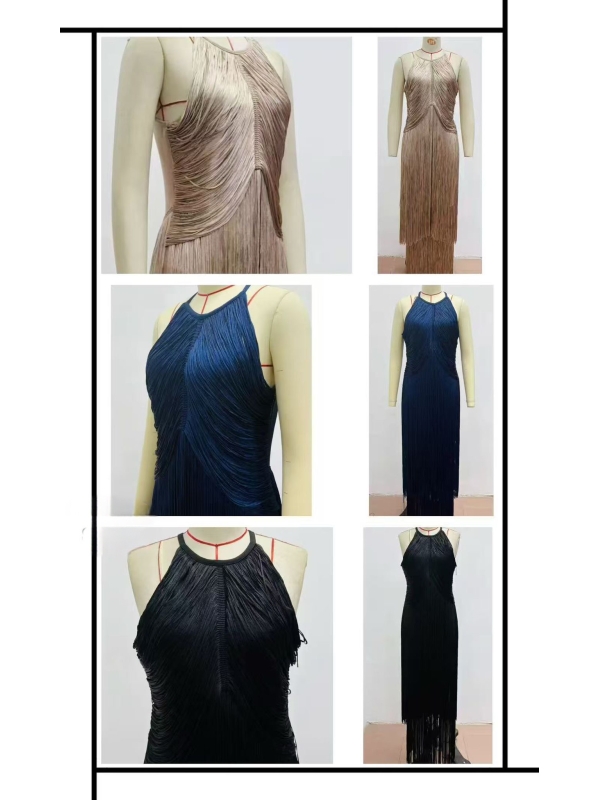 Robe Corina bleu marine