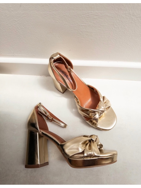 Sandales à talons Carol Golden