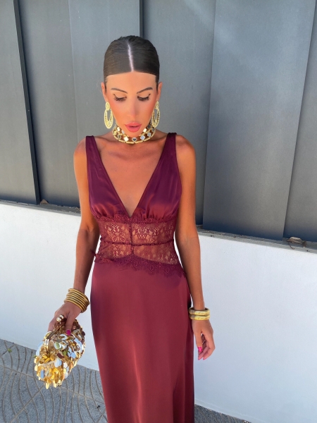 Anabella Garnet Dress 2