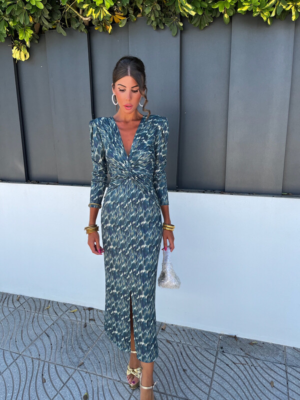 Biarritz Green Dress