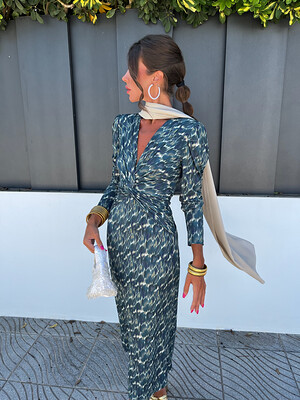 Biarritz Green Dress