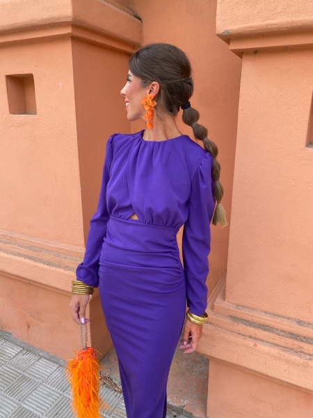 Vestido Yina Purple