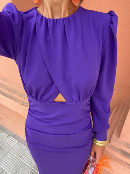 Robe violette Yina 2