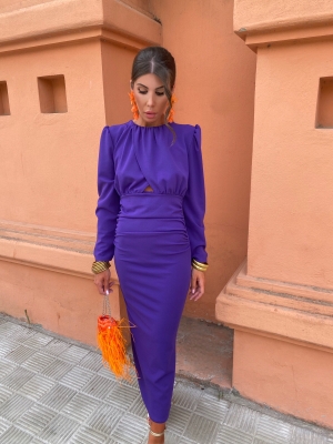 Yina Purple Dress