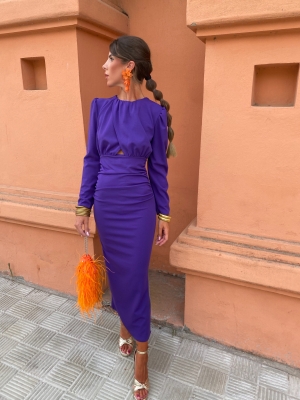 Yina Purple Dress