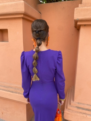 Yina Purple Dress